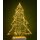 Deko Tanne mit 500 LEDs Leuchttannenbaum  H:61 cm - Deko Weihnachten, Lichterkette Tannenbaum, Adventsdeko, Advent Leuchter, Weihnachtsbaum
