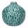 Deko Vase Safari forest green H:12 cm aus Keramik - Vasen, Dekoration, Keramikvase, moderner Deko Stil
