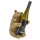 Flaschenhalter Bär, gold - Bären Skulptur, Wein Flaschen Halter, Flaschenständer, Geschenkidee