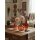 Moderne Glasvase Vase Kyoto orange (3er Set) H:10-15 cm - Deko Vase, Designer Vase, ausgefallene Blumenvase, Tischdekoration, Geburtstage, Hochzeiten