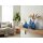 Moderne Glasvase Vase Kyoto ultramarin Blau (3er Set) H:10-15 cm - Deko Vase, Designer Vase, ausgefallene Blumenvase, Tischdekoration, Geburtstage, Hochzeiten
