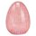 Dekoleuchte Ei Osterei (S) Glas, Rosa, Lampe mit LED Lichterkette - Dekolampe, Tischleuchte, Eierlampe Ostern