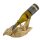 Flaschenhalter Specht, gold (Schluckspecht) - Skulptur Vogel, Wein Flaschen Halter, Flaschenständer, Geschenkidee