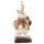Dekofigur Kaninchen mit echter Taschenuhr H:26 cm - Frühlingsdeko, Deko Hase mit Uhr, Osterdeko, Osterhase, Dekofigur Ostern, Frühling