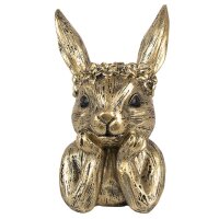 Kerzenständer Kaninchen gold für Stabkerzen...