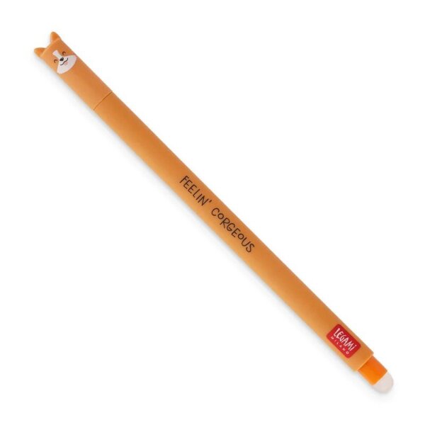 Legami Löschbarer Gelstift HUND CORGI - Erasable Gel Pen, Stift , Gelschreiber