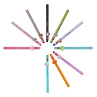 Legami Gelstift Lovely Friends HASE- Gel Pen mit abnehmbarer Tier Deko, Stift , Schreibstift, Gelschreiber Bunny