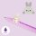 Legami Gelstift Lovely Friends HASE- Gel Pen mit abnehmbarer Tier Deko, Stift , Schreibstift, Gelschreiber Bunny