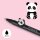 Legami Gelstift Lovely Friends PANDA - Gel Pen mit abnehmbarer Tier Deko, Stift , Schreibstift, Gelschreiber