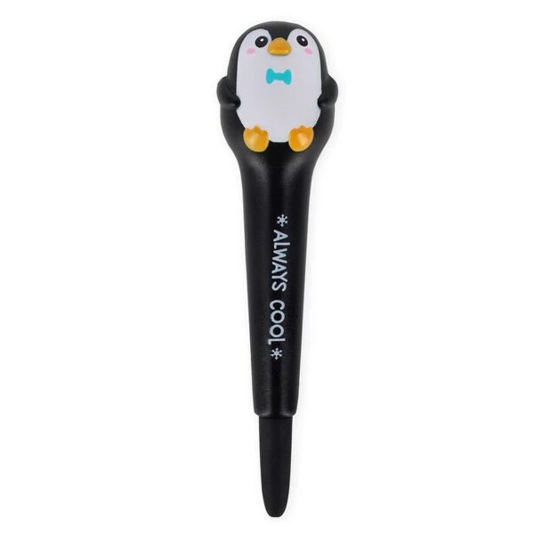 Legami Squishy Gelstift Squeezies PINGUIN - Gel Pen zum Drücken & Quetschen - Stift, Schreibstift, Gelschreiber