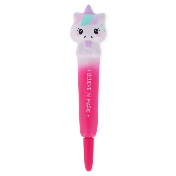 Legami Squishy Gelstift Squeezies EINHORN - Gel Pen zum Drücken & Quetschen - Stift, Schreibstift, Gelschreiber