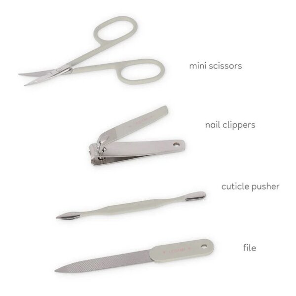 Nagelscheren-Set Aus Edelstahl – Mit Nagel- & Hautschere, Feine Spitze, Für Maniküre & Pediküre