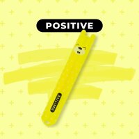 Legami 6er Set Mini Textmarker TEDDY BÄR "Teddys Mood" - Highlighter, Neon Textliner, Marker