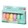 Legami 6er Set Mini Textmarker KAROTTE "Carrate Team" - Highlighter Pastellfarben, Textliner, Marker
