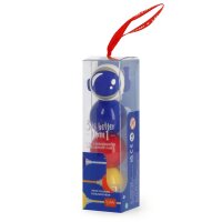 Legami 3-in-1 Stapelbare Mini Textmarker ASTRONAUT - Highlighter Neonfarben, Textliner, Marker Space, Weltall, Rakete