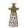 Zaunhocker Frosch Froschkönig H:18 cm aus Keramik - Zaun Deko Garten Frösche, Tierfigur Pfostenhocker, Zaunfigur, Gartendeko, Zaunstecker