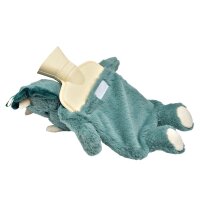 Wärmflasche Dino Dinosaurier mit Plüschbezug,...