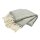 Flauschige Mohairdecke hellgrau 130x170 cm - Mohair Wolle Decke, Sofadecke, Kuscheldecke, Tagesdecke, Wohndecke, weiche Decke
