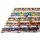 Geschenkpapier Set Disney Motive (10 Rollen) 2 m x 70 cm - Geschenkpapier für Disney Fans, Geschenkverpackung Geburtstag, Ostern, Weihnachten