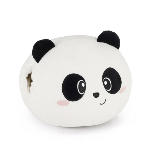 Legami Super Soft Kissen & Handwärmer PANDA - Plüschkissen für kalte Hände, Plüschtier, Kissen super weich und flauschig