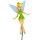 Gartenstecker 3D Fee Tinkerbell H:40 cm - Disney Blumenstecker aus Peter Pan, moderner Deko Stil, Gartendeko, Dekofigur für den Garten