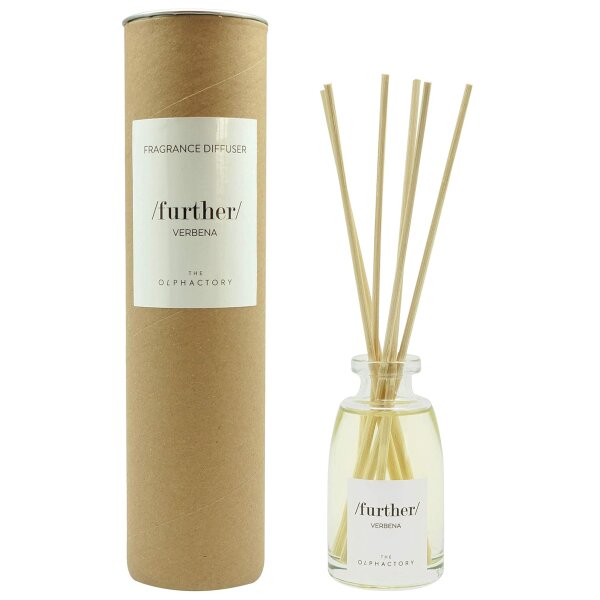 Raumduft Diffuser VERBENA / further / Olphactory 100 ml  - Lufterfrischer, Duftstäbchen, Raum Duft, Verdunster