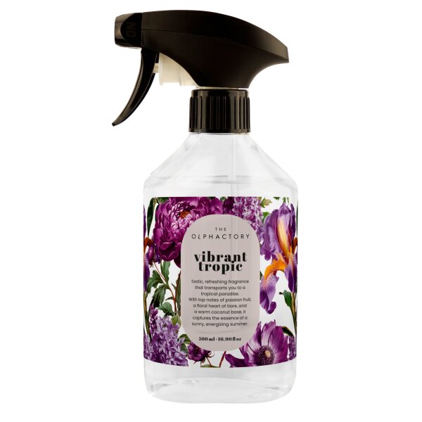 Raumspray VIBRANT TROPIC Olphactory blossom tales - Raumduft in Sprühflasche, Home Spray