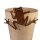 Rostfigur Frosch zum Einhängen 17x25 cm - Blumentopf Anhänger, Gartendeko im Rost Design, Topfanhänger, Topfhänger, Frühlingsdeko