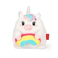 Legami Super Soft Mini Kuscheltier EINHORN mit Regenbogen...
