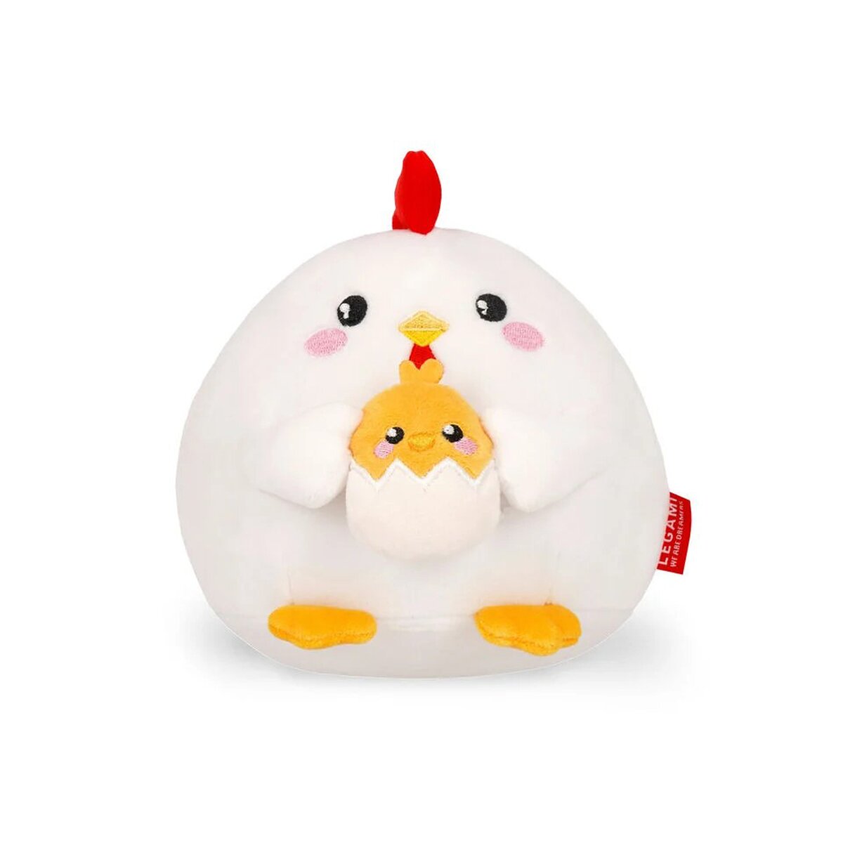 Küken Kuscheltier Kissen 25 Cm – Niedliches Huhn Plüschtier Als Weiches Umarmungskissen Für Kinder