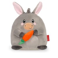 Legami Super Soft Mini Kuscheltier ESEL mit Möhre -...