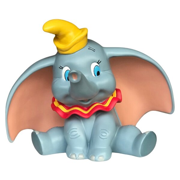 Deko 3D Disney Gartenfigur Fliegender Elefant Dumbo H:41 cm aus Kunststoff - Disney Figur für den Garten, moderner Deko Stil für Disney Fans, Gartendekoration, Statue