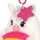 Legami Schlüsselanhänger mit Super Soft Plüschtier EINHORN mit Regenbogen - Kuscheltier super weich und flauschig, Schlüssel Anhänger, Schlüsselbund