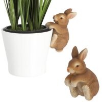 Blumentopf Deko Anhänger Hase 5x10 cm zum...