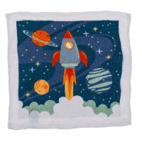 Magisches Handtuch Weltall Space (4er Set) 30x30 cm -...