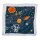 Magisches Handtuch Weltall Space (4er Set) 30x30 cm - Zauberhandtuch Rakete, Planeten, Astronauten, Kinder Handtuch, Kindergeschenk