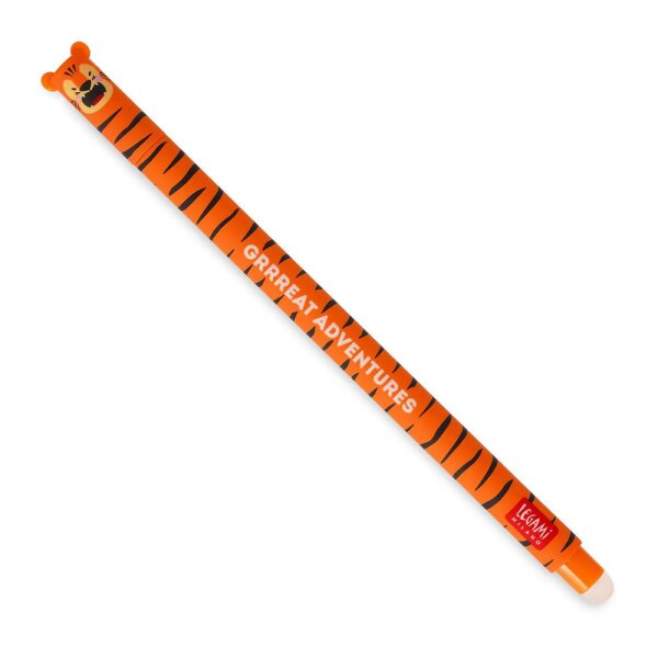 Legami Löschbarer Gelstift TIGER - Erasable Gel Pen, Stift , Gelschreiber