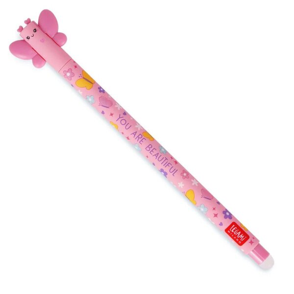Legami Löschbarer Gelstift SCHMETTERLING - Erasable Gel Pen, Stift , Gelschreiber Butterfly