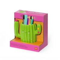 Legami Stiftehalter KAKTUS aus Keramik - Desk Friends, Halter für Stifte, Utensilien, Deko für Schreibtisch, Büro