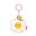 Legami Schlüsselanhänger mit Super Soft Plüschtier GÄNSEBLÜMCHEN Daisy - Kuscheltier super weich und flauschig, Schlüssel Anhänger, Schlüsselbund