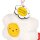 Legami Schlüsselanhänger mit Super Soft Plüschtier GÄNSEBLÜMCHEN Daisy - Kuscheltier super weich und flauschig, Schlüssel Anhänger, Schlüsselbund