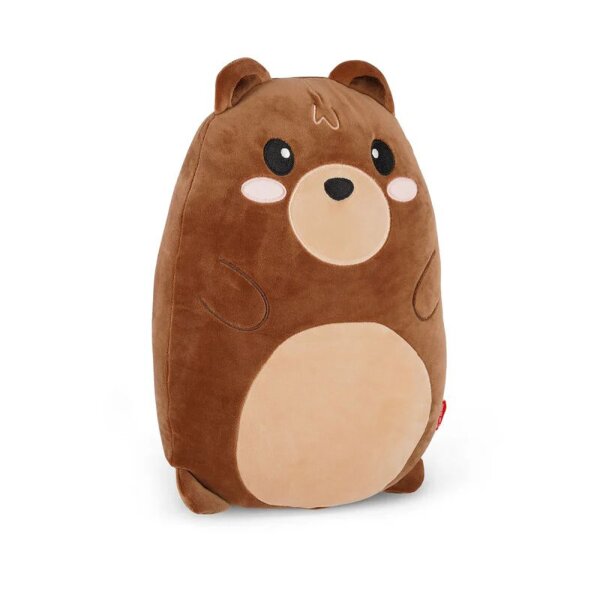 Legami Super Soft Kissen TEDDY BÄR - Plüschkissen, Plüschtier, Kissen super weich und flauschig