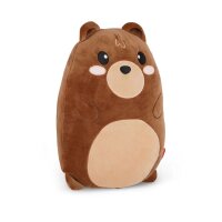 Legami Super Soft Kissen TEDDY BÄR - Plüschkissen, Plüschtier, Kissen super weich und flauschig
