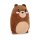 Legami Super Soft Kissen TEDDY BÄR - Plüschkissen, Plüschtier, Kissen super weich und flauschig