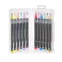 Legami 12er Set Pinselstifte "Brush Markers" Pastello - Aquarellstifte, Malstifte, Stifte, Pastellfarben