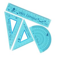Legami superflexibles 4-teiliges Geometrieset "You...