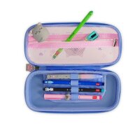 Legami Federmäppchen KATZE Kitty - Wonderwow - aus Kunststoff - Mäppchen, Tisch Stiftehalter, Federtasche