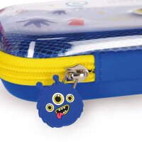 Legami Federmäppchen MONSTER - Wonderwow - aus Kunststoff - Mäppchen, Tisch Stiftehalter, Federtasche
