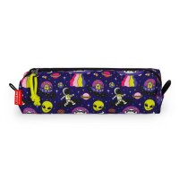 Legami Federmäppchen WELTALL - My pencil case - aus Polyester - Mäppchen für Astronauten, Schlampermäppchen, Federtasche