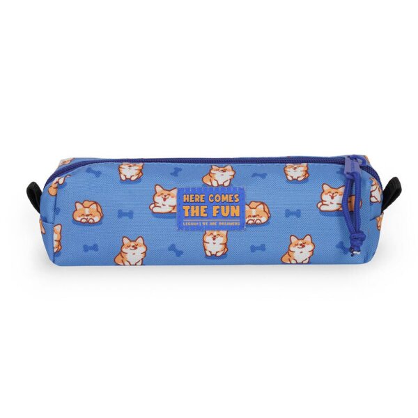 Legami Federmäppchen HUND Corgi - My pencil case - aus Polyester - Mäppchen, Schlampermäppchen, Federtasche